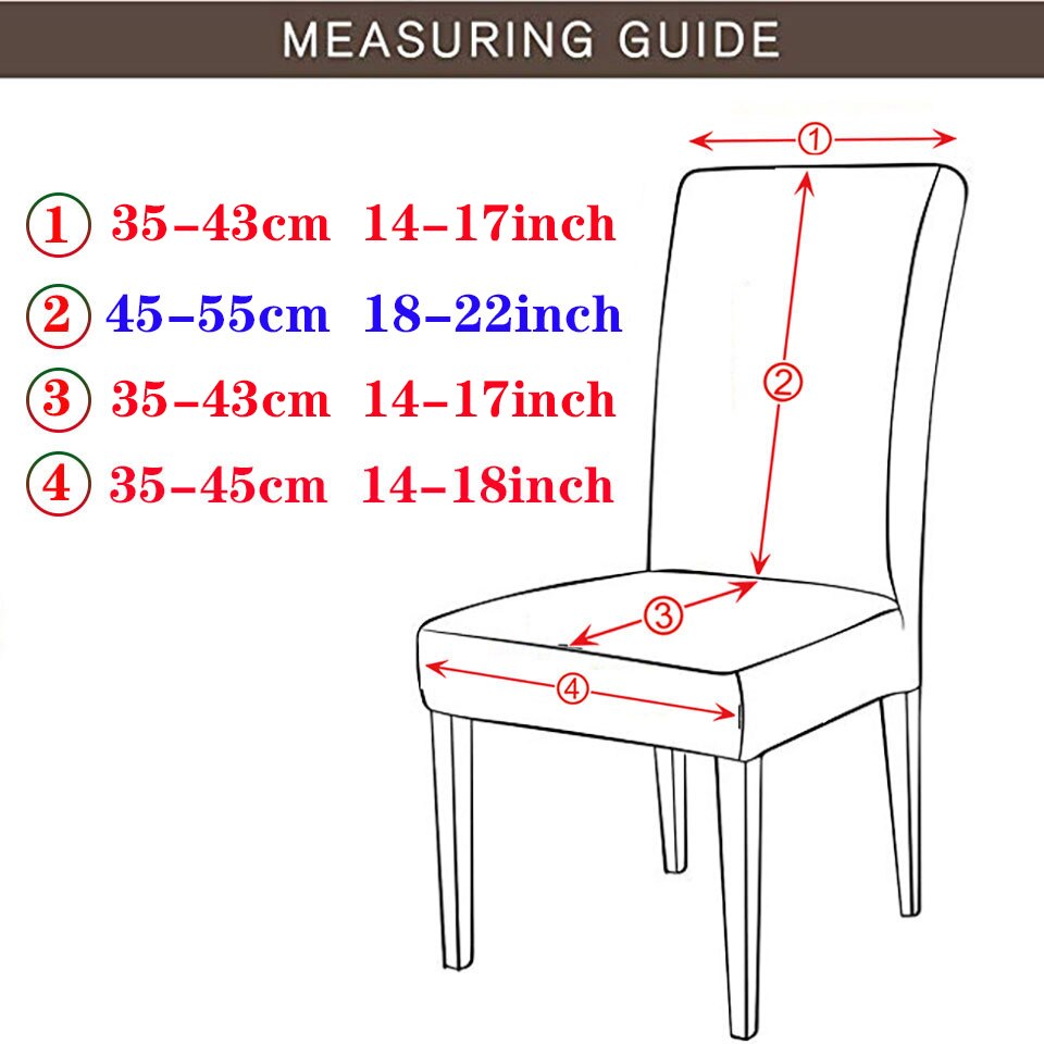 Super Soft Polar Fleece Fabric Skirt Style Chair Cover Elastic Chair Covers Spandex For Kitchen/Wedding Chair Covers Dining Room