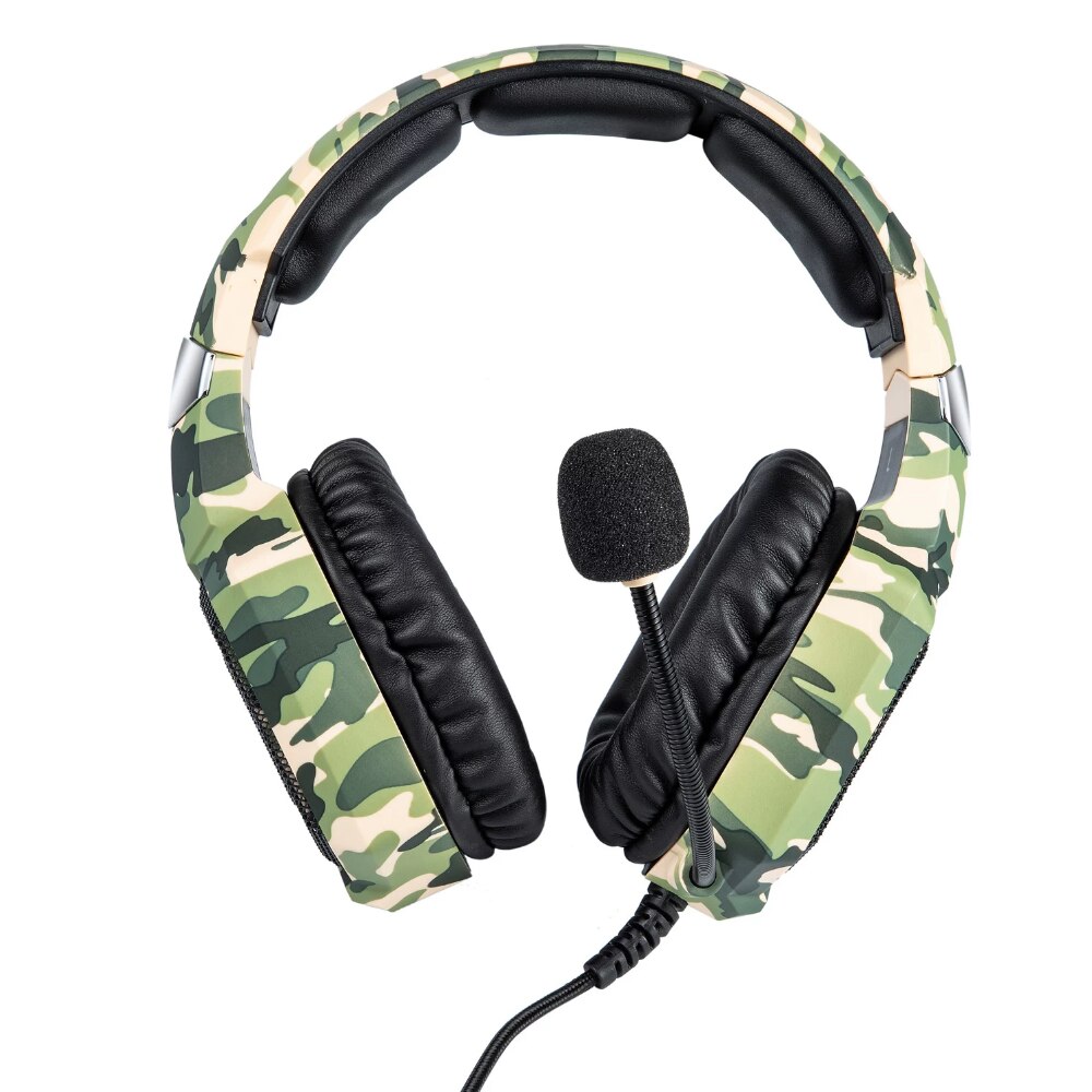 ONIKUMA K8 casque de jeu RGB lumière filaire casque annulation de bruit pour PC/PS4/XBOX casque stéréo pour Gamer