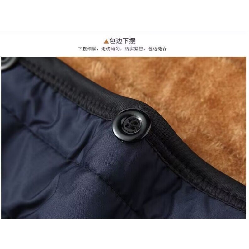 Herbst und Winter Herren-Strickjacke, einfarbig, Knopftasche, Rundhalsausschnitt, ärmellos, modisch, lässig