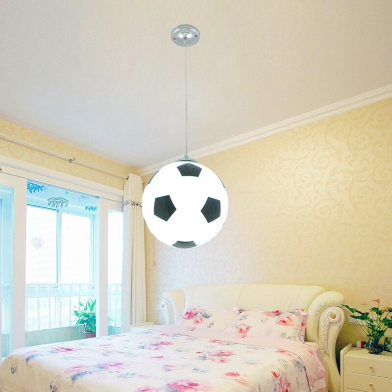 Einzigartige FußBall Kronleuchter Lampenschirm Decke Ball Lampe Schatten Heimat Garten Dekoration Beleuchtung Liefert