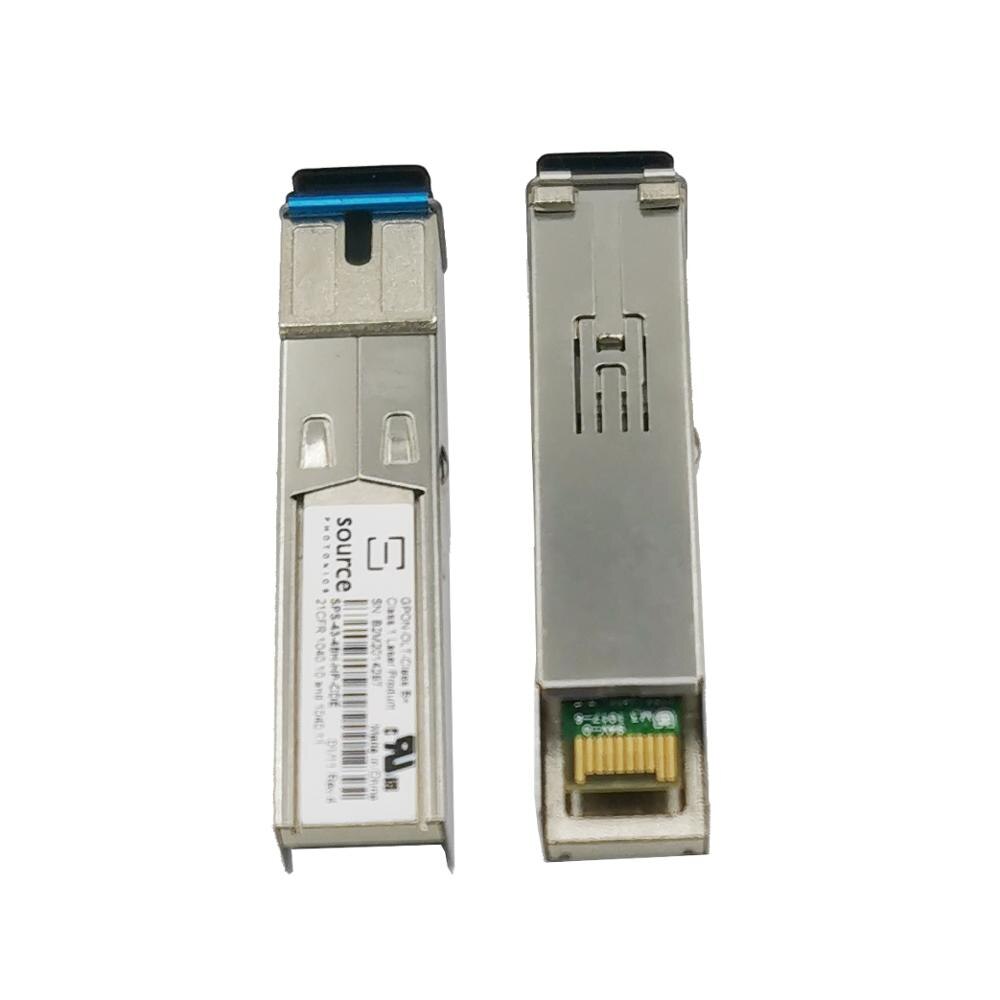 GPON OLT SFP Moduli con Monomodale Singola fibra Tx 1490nm Rx1310nm SC connettore classe B +