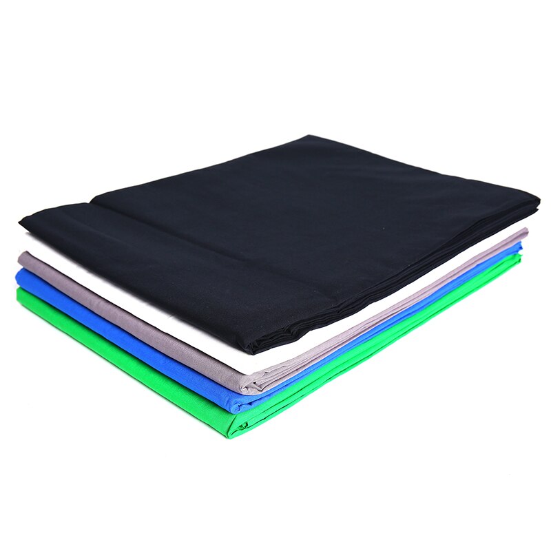 CY 1.6*5 M/5.2 * 16.4ft Lengte Fotografie Studio niet-geweven Achtergrond Achtergrond Screen 5 Kleur Groen wit blauw (optioneel)