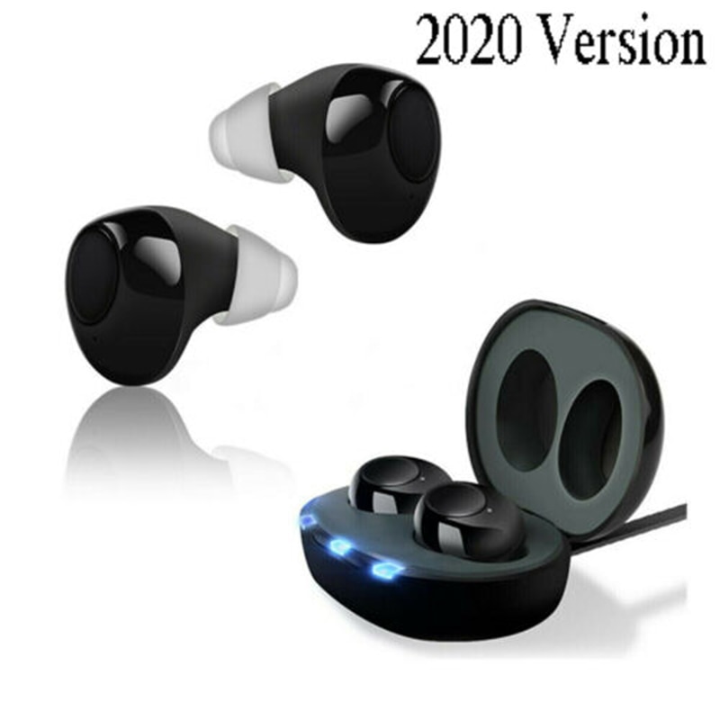 In Stock A39 Rechargeable MiNi Digital Invisible Hearing Aids CIC Amplifier Elderly Deafness Free