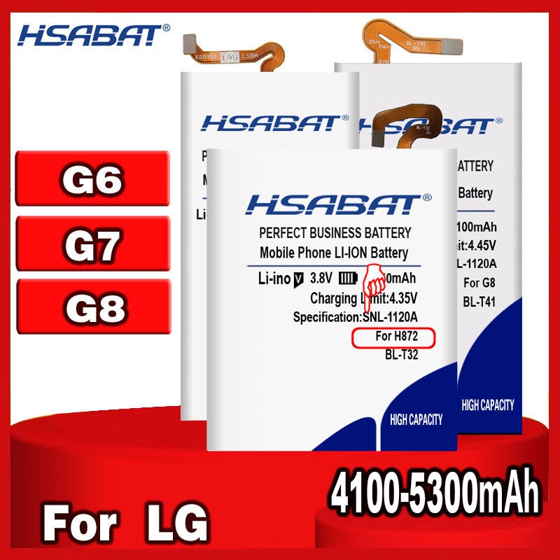 BL-T32 BL-T39 BL-T41 Batterij Voor Lg G6 G600L G600S H870 H871 H872 H873 LS993 US997 G7 G7 + G7ThinQ Lm g710 Q7 + LMQ610 G8 Thinq