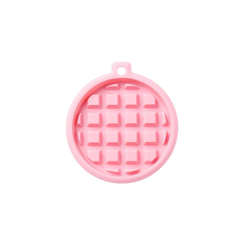 Materiale resistente alle alte Temperature stampi per cialde in Silicone cuore rotondo quadrato stampo per dolci da forno stampi per biscotti al cioccolato: plum