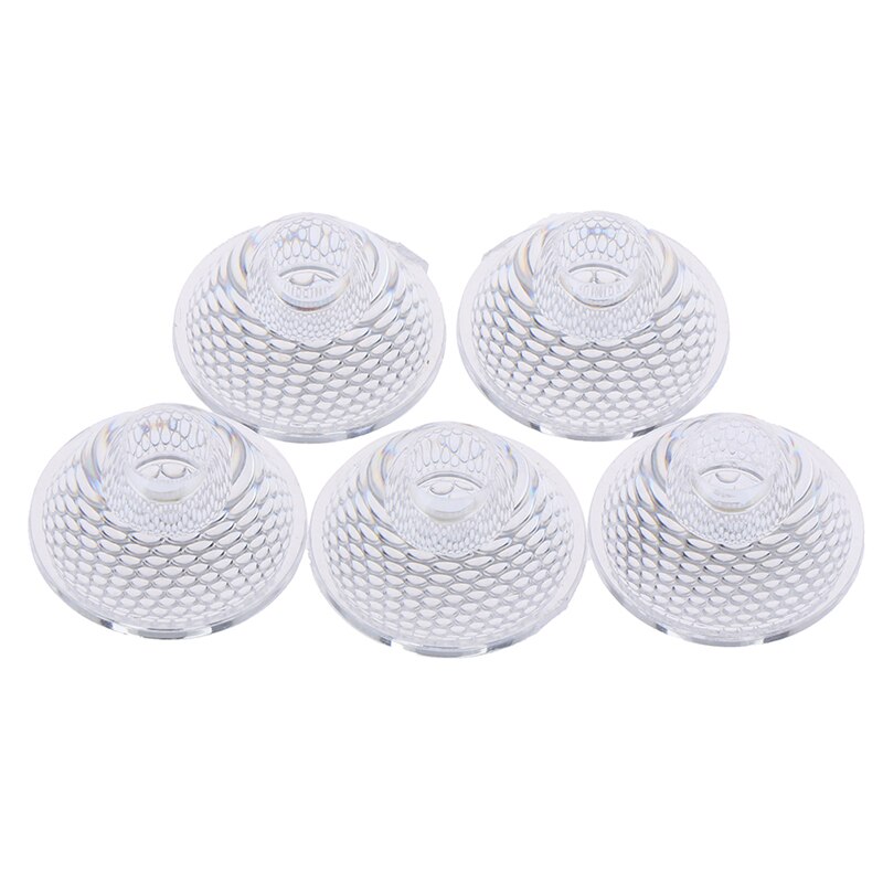 5 stuks 20mm 30 graden optische led lens reflector voor 1w 3w 5w led lamp