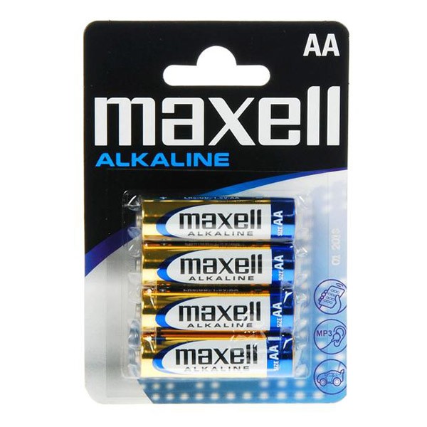 Alkaline Batterijen Maxell 1.5V Aa PK4 Aa 1,5 V