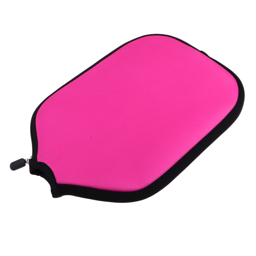 Premium Neoprene Pickleball Paddle / Racket Cover Zipper Protective Case Storage Holder Sleeve Bag Accessories - Various Colors: A 19