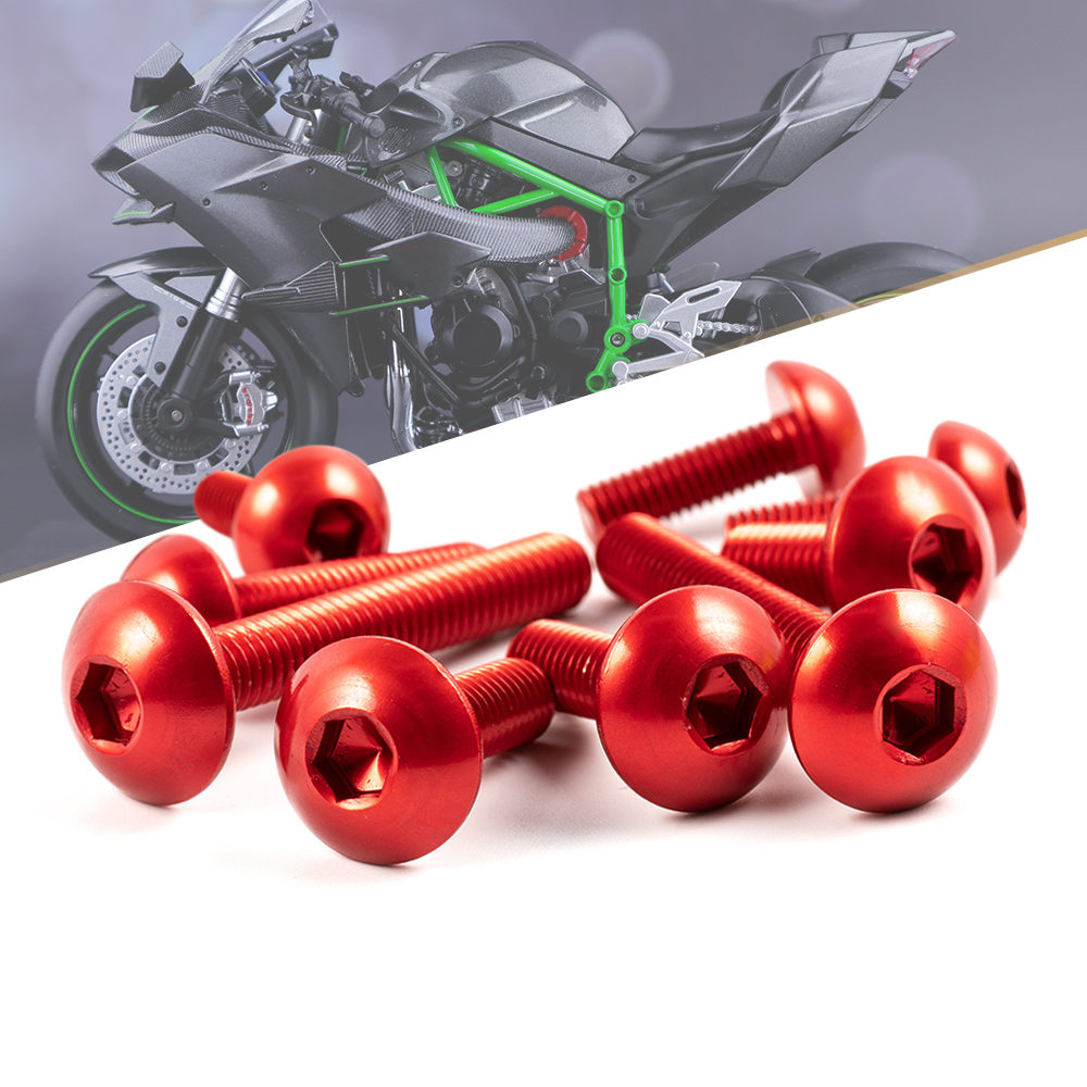 190-teiliges Karosserieschrauben-Verkleidungsschrauben-Set für Honda CBR600RR 2003 CBR1000F CBR 6000 900 929 954 1000 RR CBR600 F F2 F3 F4i