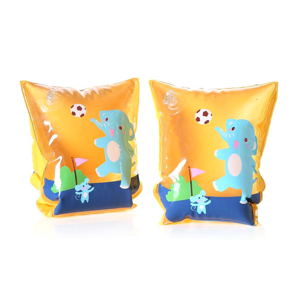 1 Pair Children&#39;s Swimming Cartoon Swimming Bag Double Airbag Swimming Helper Security Helper for Baby Kids Boy Girl