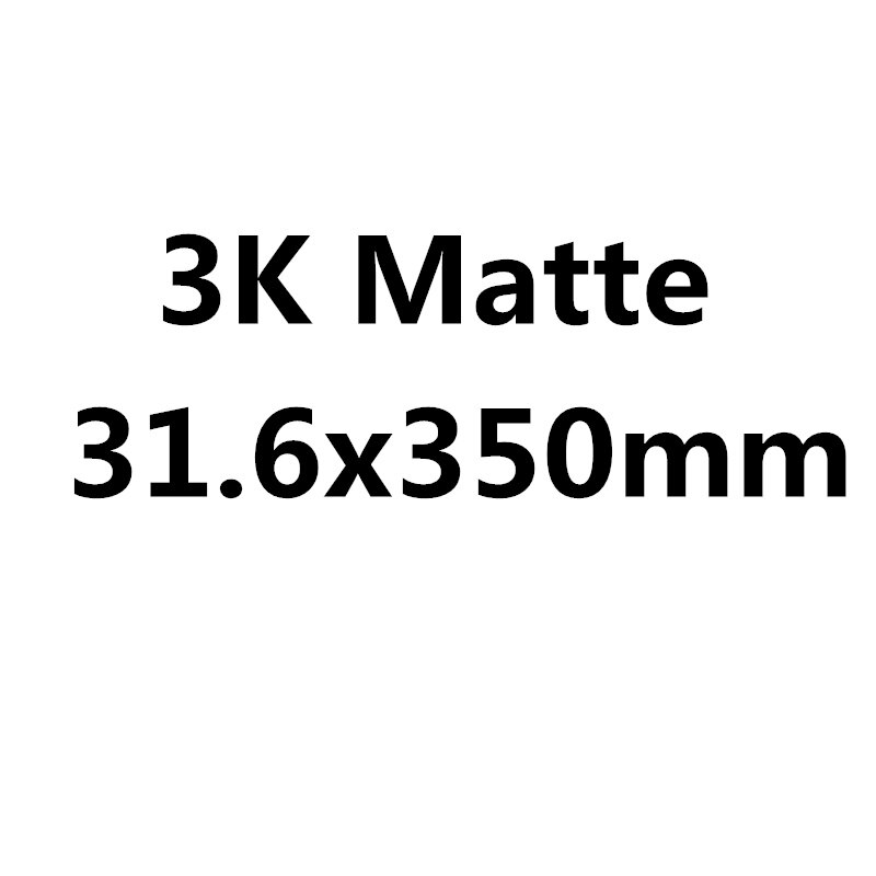 Geen Logo Mountainbike Zadelpen 27.2/25.4/30.8/31.6Mm 3K Mat/Glossy Zadelpen carbon Road Fiets Offset Zadelpennen: 3K Matte 31 6x350mm