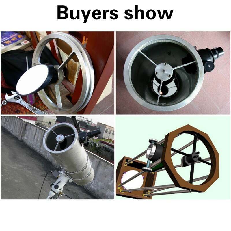 HD Short Axis Secondary Mirror 20mm / 40mm / 50mm For DIY Newtonian Refractor Monocular Binoculars Astronomical Telescopes