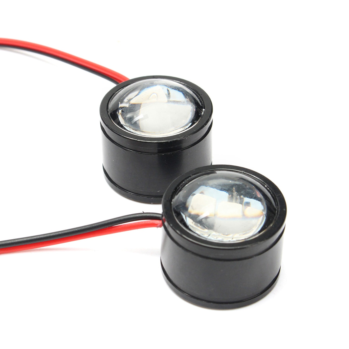 Ampoules pour clignotants de moto 12V | Paire, ampoules pour rétroviseur clignotant, lampe oeil aigle 3LED ampoule universelle