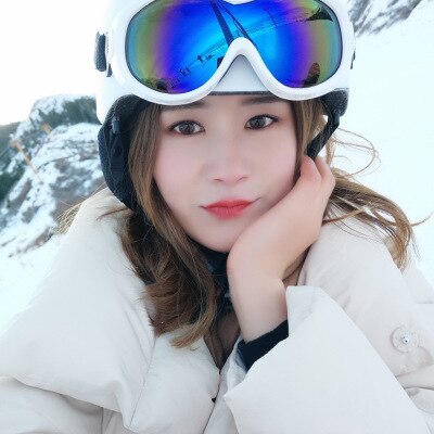 Ski Brille Snowboard Maske Für Männer Frauen Ski Brillen Schnee Schutz Über Brille Erwachsenen Doppel Anti-Nebel Zylindrischen