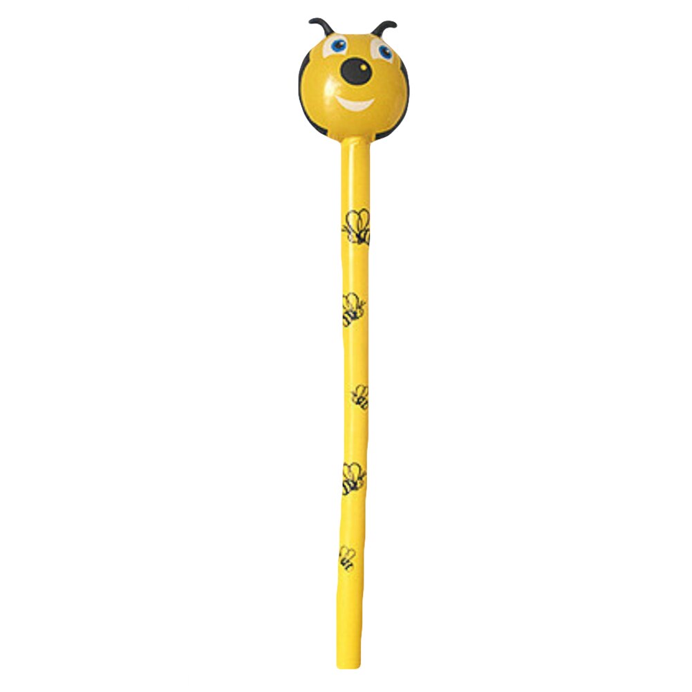 1Pc Giraffe Kikker Dier Opblaasbare Lucht Stok Klap Bar Party Kids Vrolijken Props Geschikt Voor Pretpark Perfect Speelgoed: Bee