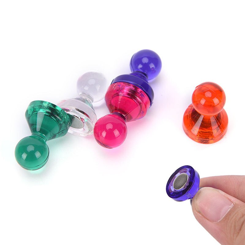 Aimants Néodyme Puissants Pour Frigo Ou Tableaux Blancs - Lot De Punaises Magnétiques Style Skittle