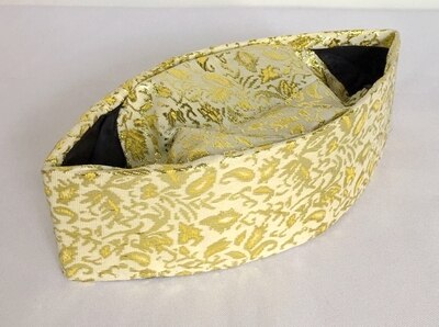 Print Bloem Patroon Mannen Moslim Cap Tulband Islamitische Hoed Maat, 56,58,59,60
