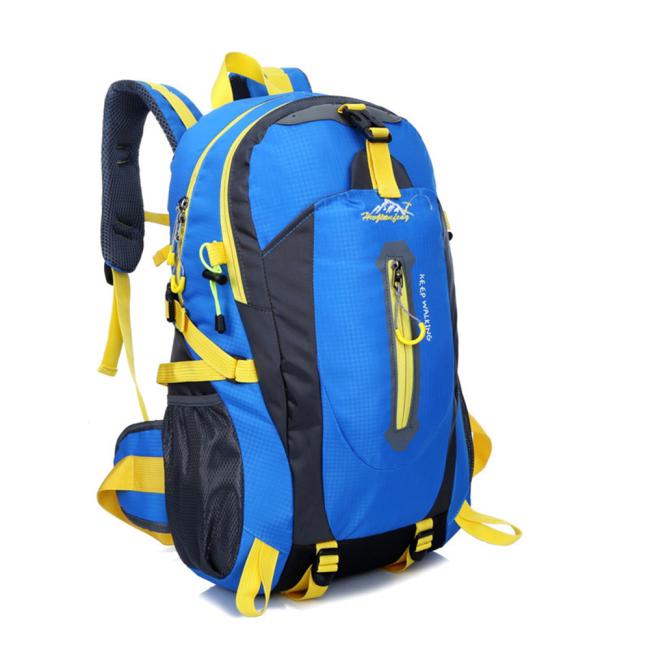 40L Waterproof Climbing Backpack Rucksack 40L Outdoor Sports Bag Travel Backpack Camping Hiking Backpack Women Trekking Bag #YL5: blue