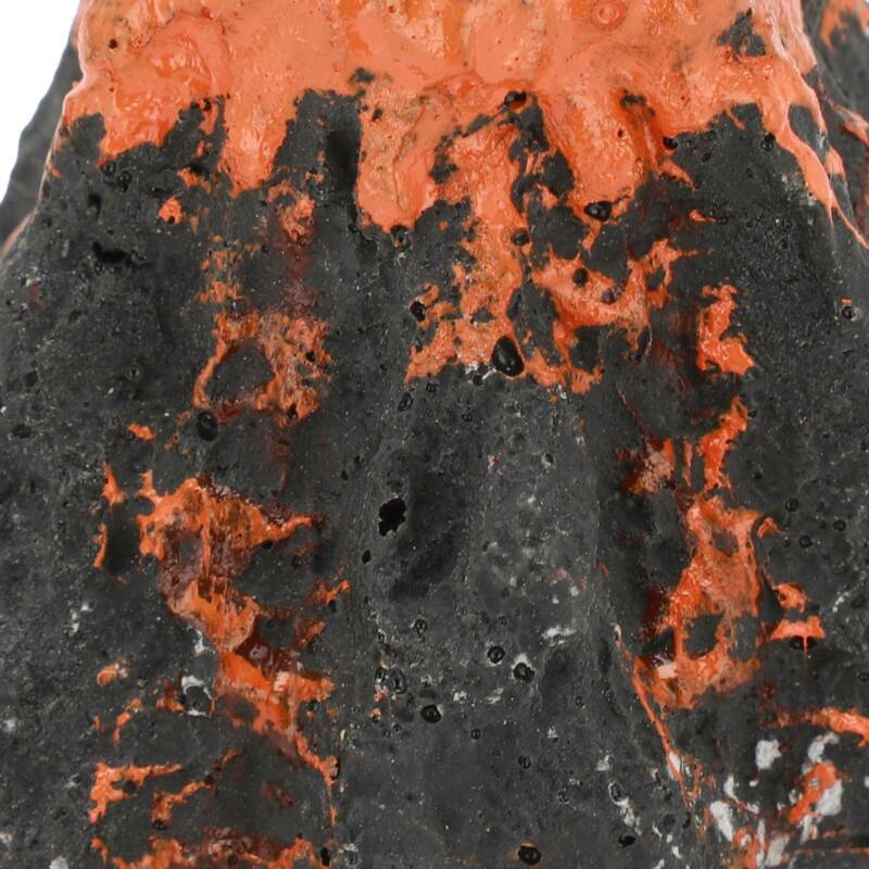 Resin Volcano Decoration Fish Tank Landscaping Ornamental Rockery Simulation Volcano Fish Tank Decorative Home Decor