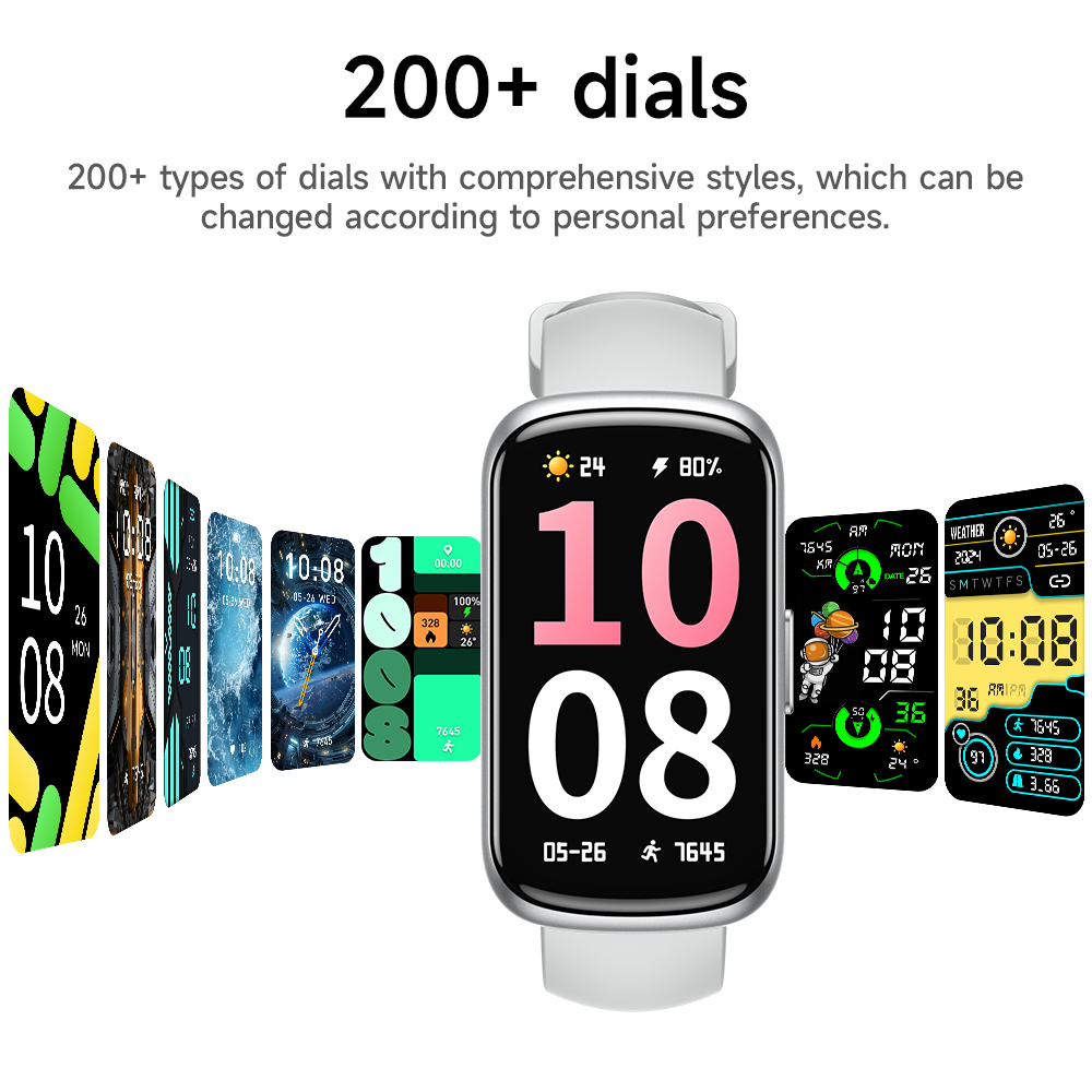 HOCO Y25 1.47inch TFT Touch Screen Smart Watch Support Sleep Monitoring Custom Dial Bluetooth 5.3 Sports Watch IP68 Waterproof