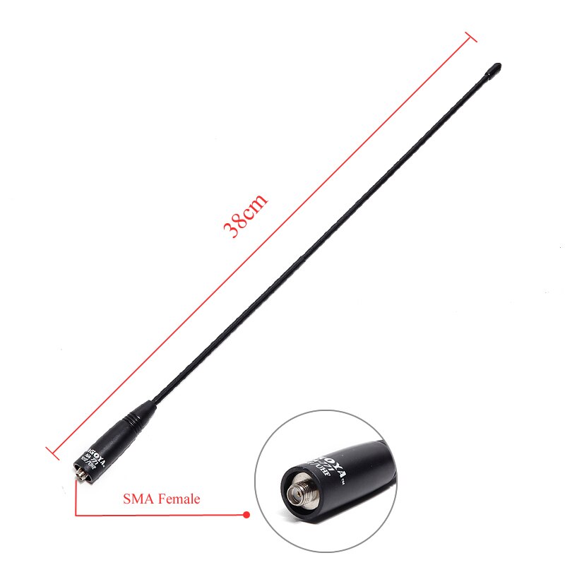 2Pcs Nagoya NA-771 SMA-F SMA Female Dual Band VHF/UHF 144/430MHz Antenna For Baofeng UV-5R UV-82 BF-888S Walkie Talkie Ham Radio