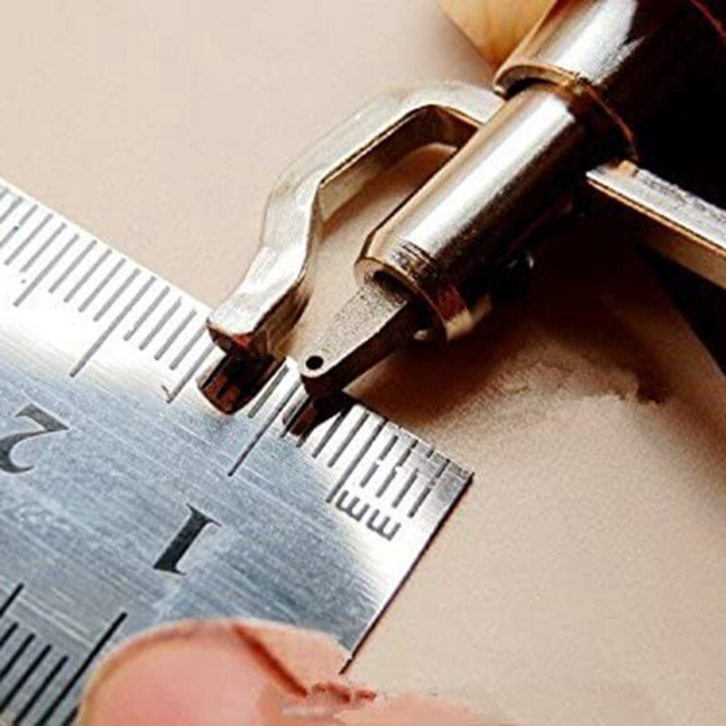 8Pcs DIY Tools Adjustable Pro Stitching Groover and Creasing Edge Beveler Leather craft Sets to Sew & Crease Leather