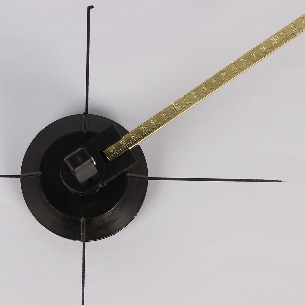 6 Wielen Bouw Tool Zuignap Glas Cutter Duurzaam Venster Knop Circulaire Bedienen Met Schaal Professionele