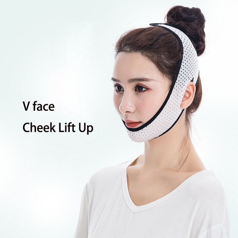 Face Care Slim Down Bandage Small Face Shaping Belt Double Chin Lifting Tight Facial Massager Anti Cellulite Face Mask Belts