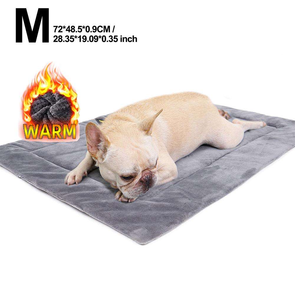 Cama para perros con autocalefacción, manta térmica para gatos, sofá, cojín, alfombra para el hogar, funda para dormir que mantiene el calor: M