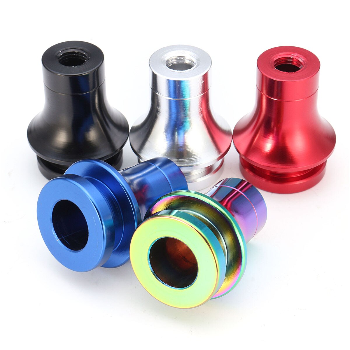 Universal M10X1.25 Thread Shift Knob Boot Retainer Adapter Manual Gear Shifter