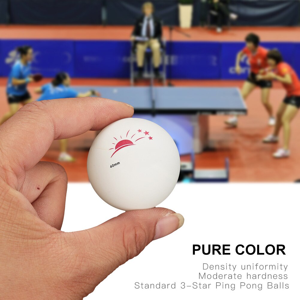 ! Pelotas de tenis de mesa Pelotas de Ping Pong de 60 uds, pelotas blancas de Ping-pong chinas