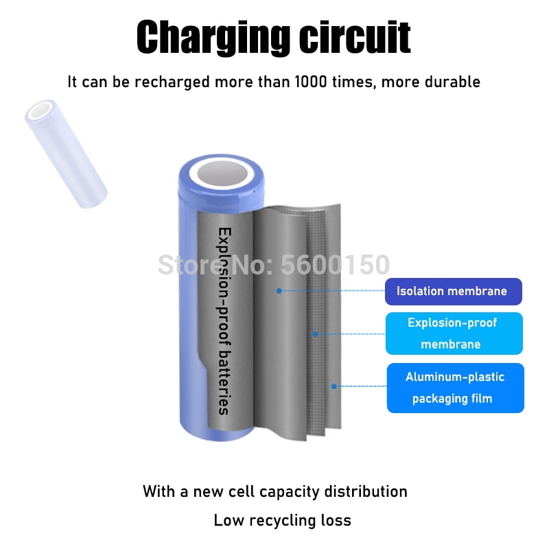 12V Household Rechargeable Lithium battery Can be used as Power Tools Electric Screwdriver Electric drill Li-ion Battery