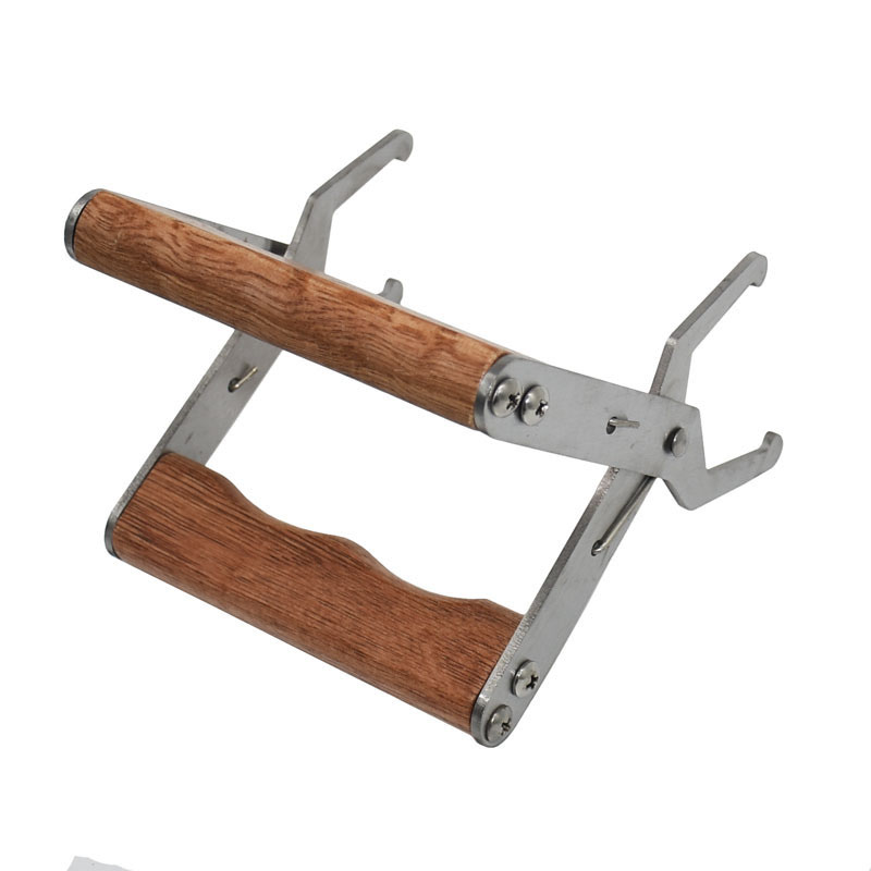 Beekeeping Equipment Wooden Handle BeeHive Frame Holder with Lifter Grip Bee Frame Holder Lifter Capture Grip Tool