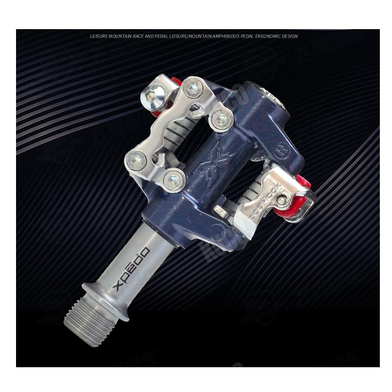 Wellgo Xpedo Bike Clipless Pedals With Cleats SPD XMF07AC Compatible for shimano ultra XT / M780 lock tread MTB Mountain