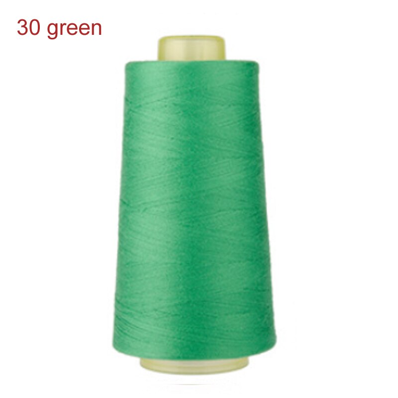 3000 Yards / roll Polyester Thread Multicolor 40S/2 Threads Spool Shirt Dress Sewing Thread Garment Accessories: 30 green