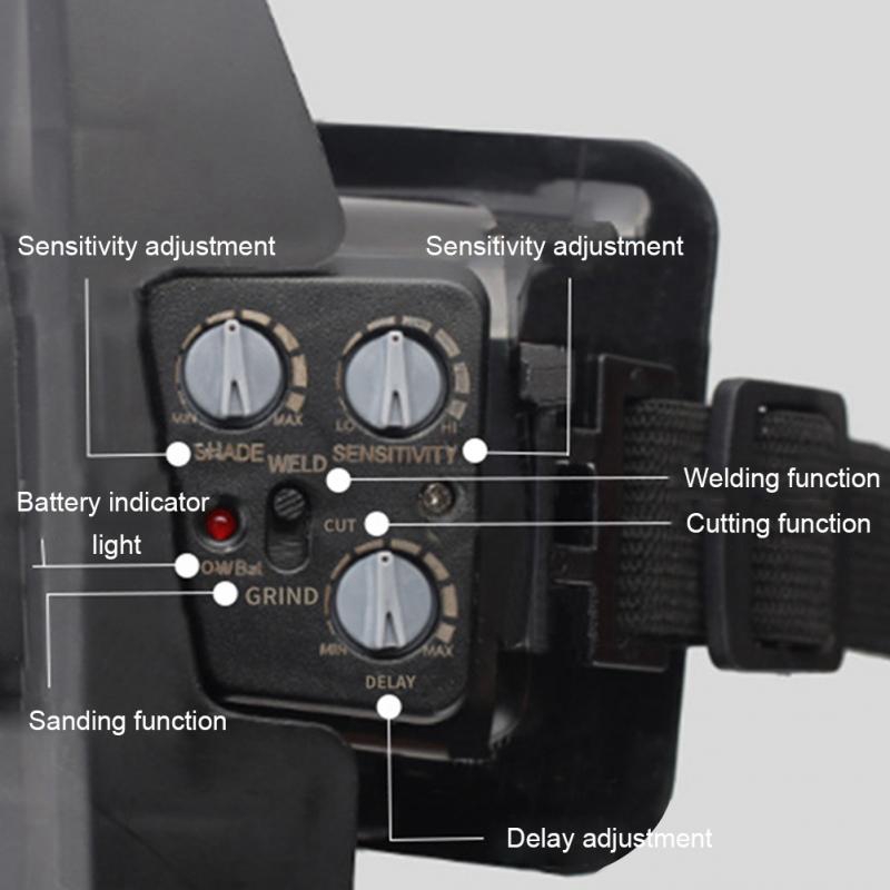 Welding Goggle Glasses Scratch Proof Auto Darkening Adjustable Strap Eye Protection Assemblable Welding Goggles