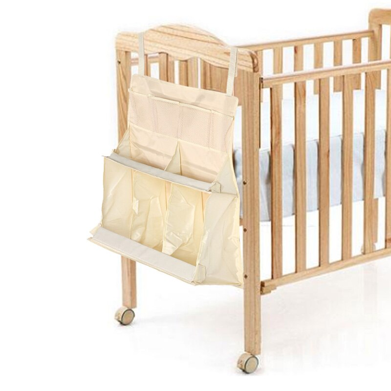 Baby Crib Bed Opknoping Tas Waterdicht Kinderen Beddengoed Organizer Draagbare Set Pasgeboren Luiers Bedside Organizer Doek Cradle