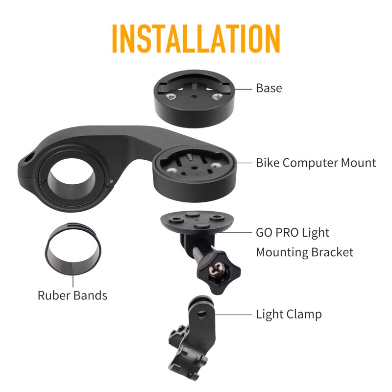Garmin Mount XOSS G/G+ Mount, Bicycle Edge Mount,Out Front Road Bike Computer Mount Bracket Bike Mount for Garmin Edge