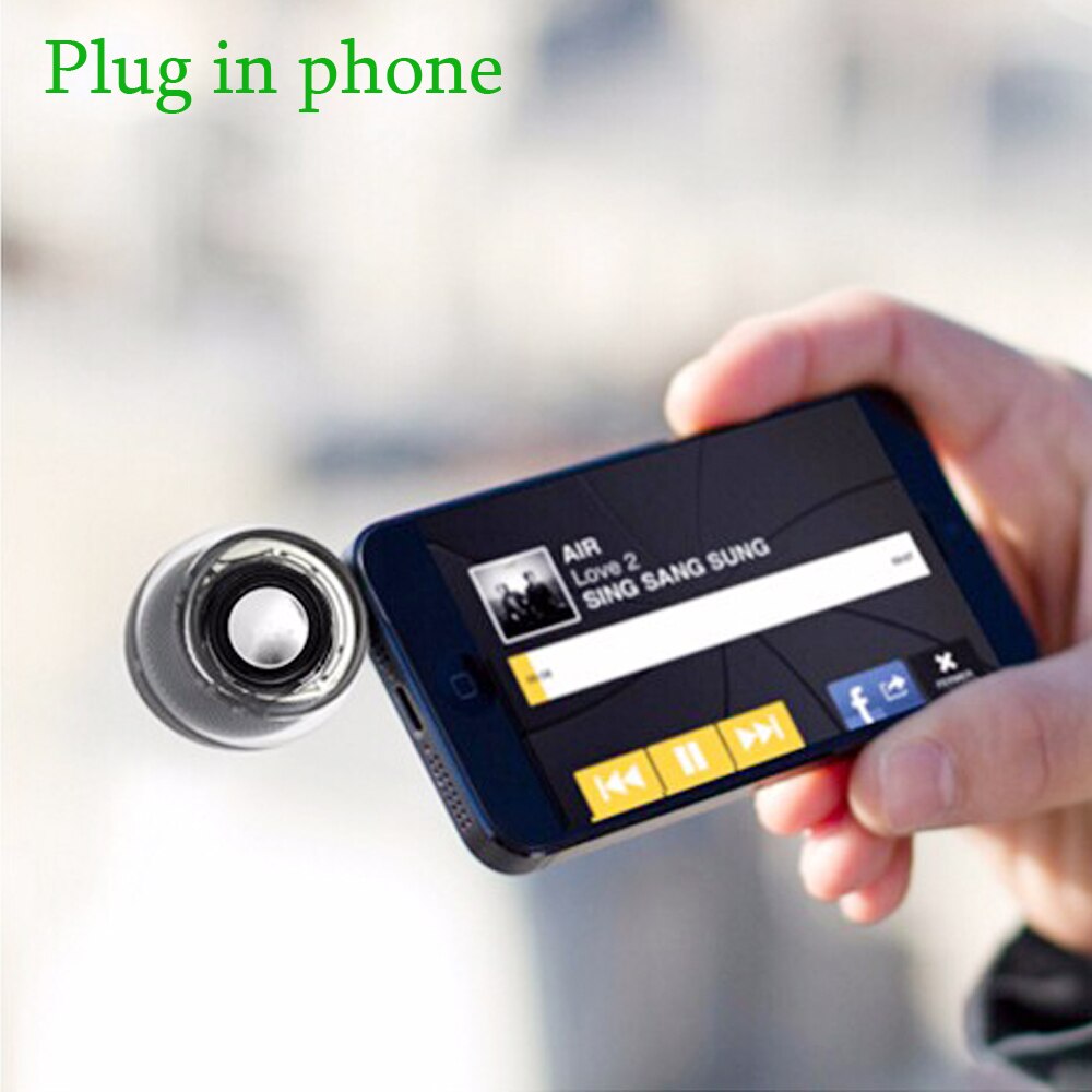 Mini Smartphone 3.5mm Aux Speaker Oplaadbare Compact Luidspreker Krachtige Clear Bass Plug En Play voor iPhone iPad