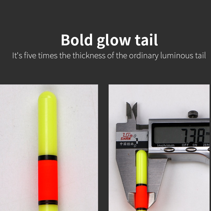 LED Fishing Float Electric Float Light Deep Water Float Fishing Tackle Ocean Boat Fishing Fishing boya de Pesca CR425