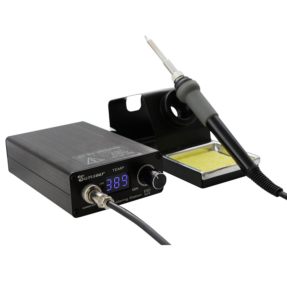 T12 Electric Soldering Iron Station Digital Adjustable Temperature DIY Portable BGA Rework Solder Station Desoldering Welding: T1288 / CN
