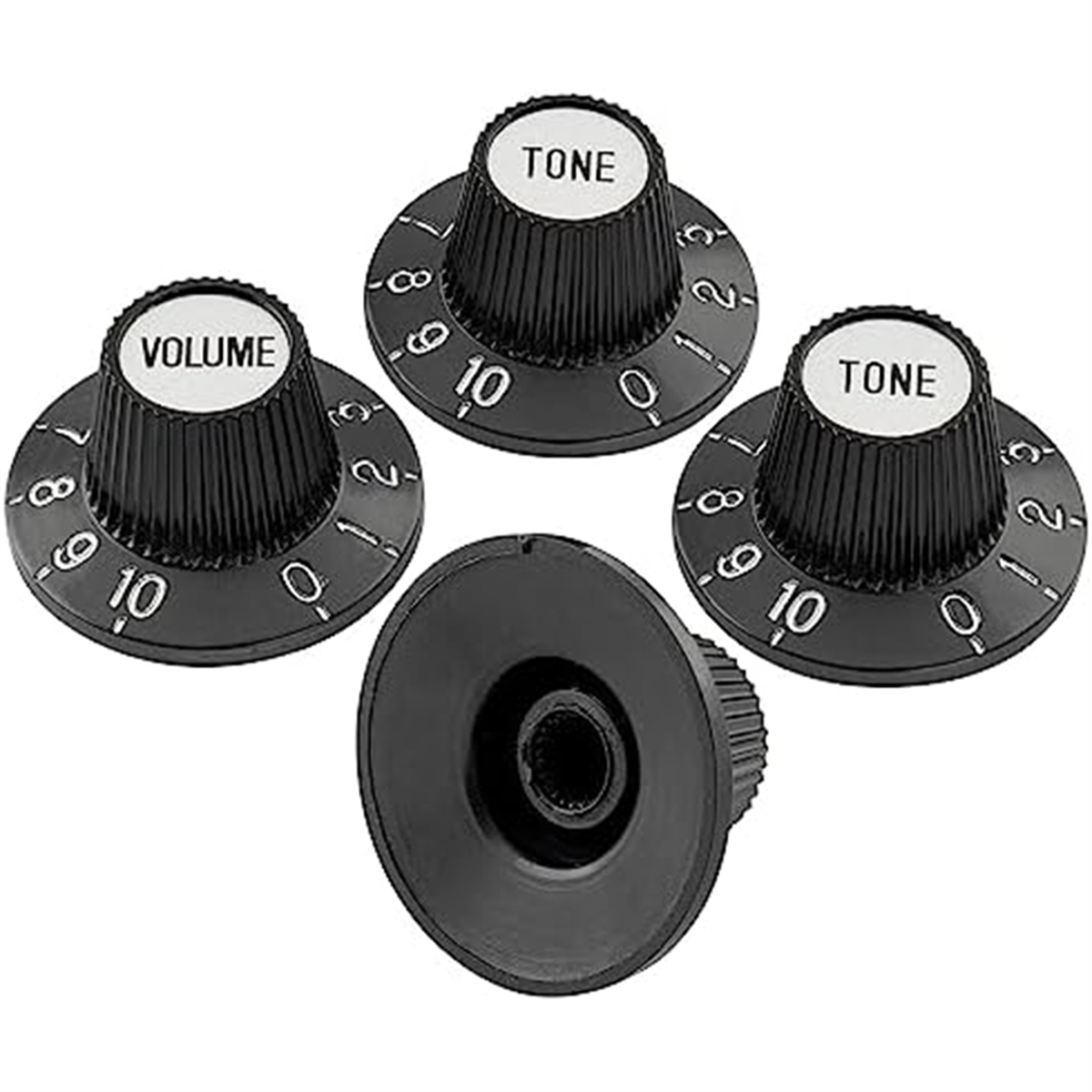 Heksenhoed Knoppen Hoge Hoed Knoppen Tone Volume Control Knoppen voor Elektrische Gitaar Bas Versterker Effectpedaal