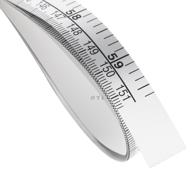 151cm Self Adhesive Metric Measure Tape Vinyl Ruler For Sewing Machine Sticker