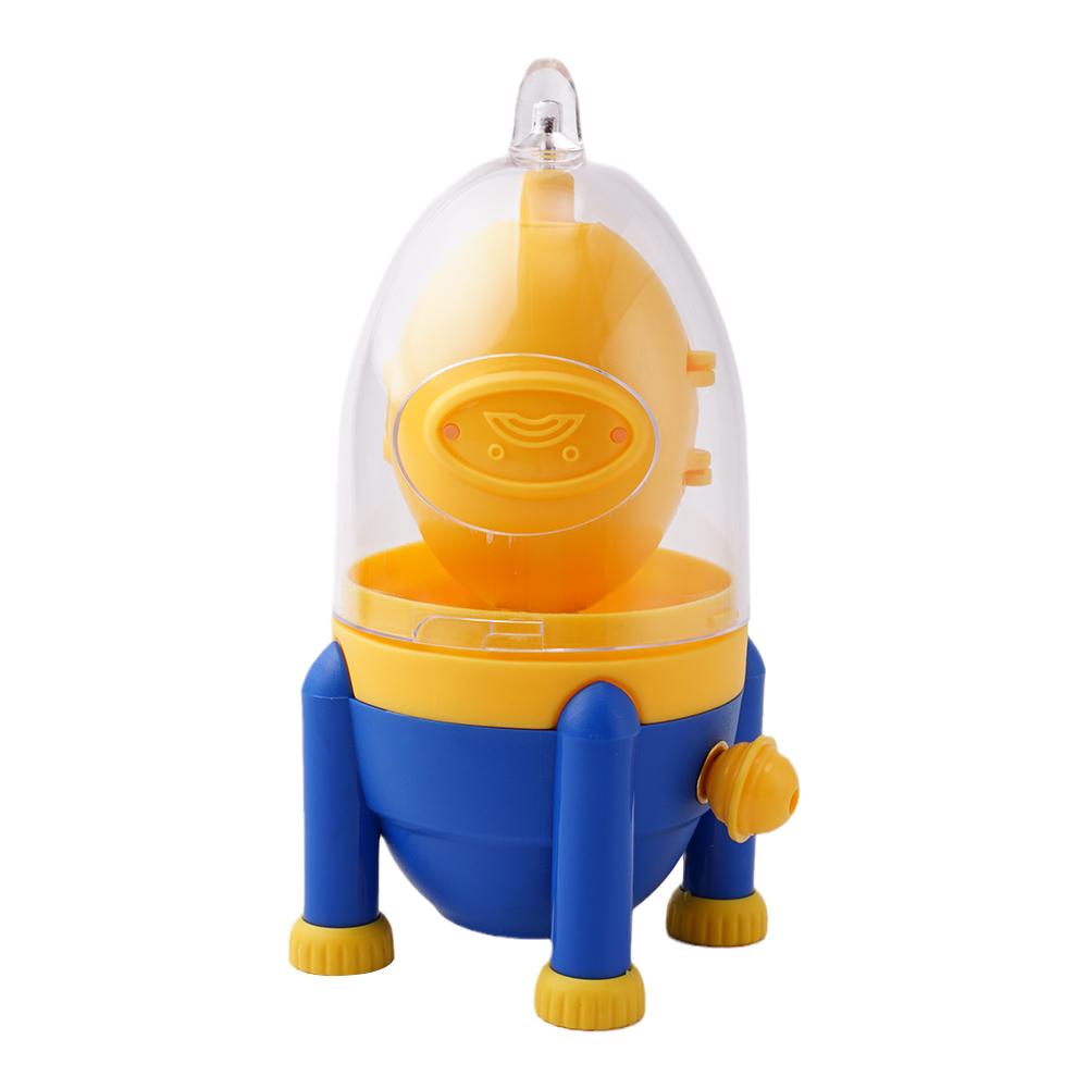 Fusée manuelle extracteur d'œufs doré brouilleur ménage oeuf blanc jaune mélangeur albumen mélangeur sans casser les œufs outils de cuisine: Default Title