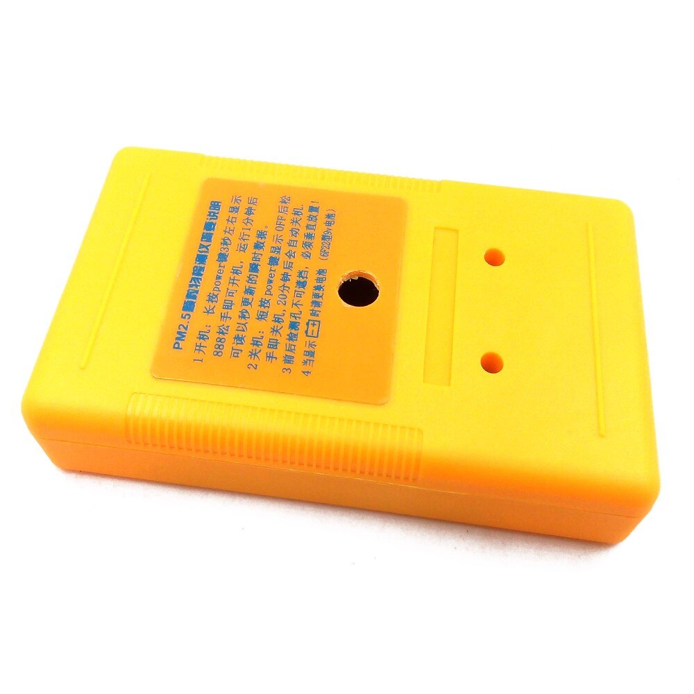 PM2.5 Detector Air Monitor Particle Dust Air Tester Protection Sensitive Sensor Accurate Rapid Reaction PM 2.5 Analyzer