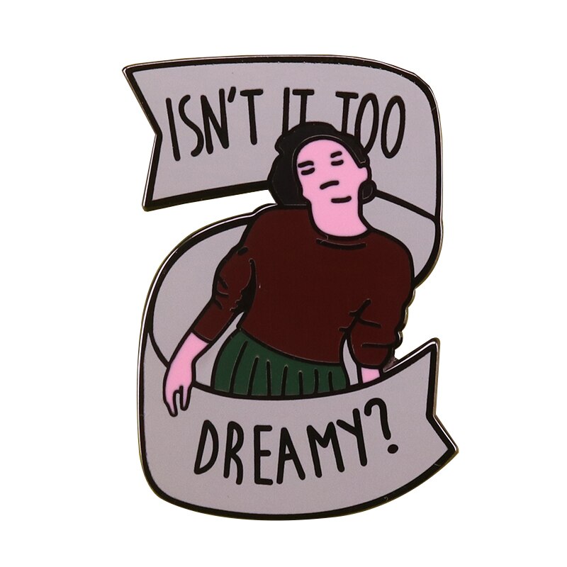 Twin Peaks Tekens Badge Agent Cooper Log Lady David Lynch Pin Diane Fire Lopen Met Me Broche: 09