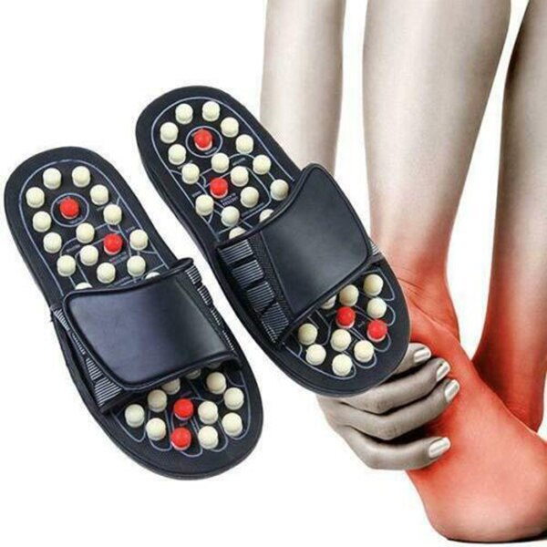 Acu-Punt Slippers Accupressure Massage Voet Massager Flip Flop Sandalen voor Vrouwen Mannen