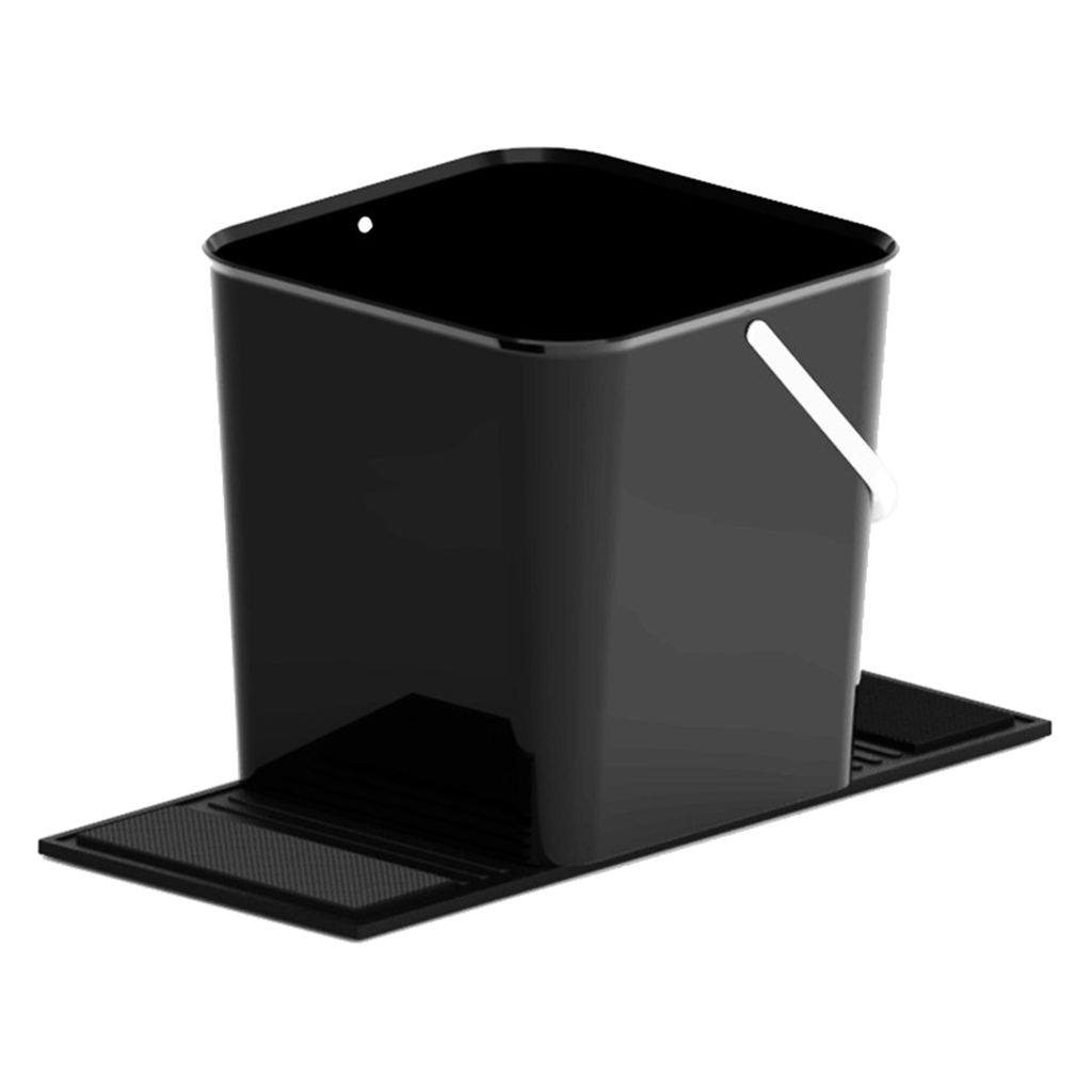 Car Trash Can Rubbish Recycling Dust Bin Auto Vehicle Truck 1 Gallon: 1.5 Gallon