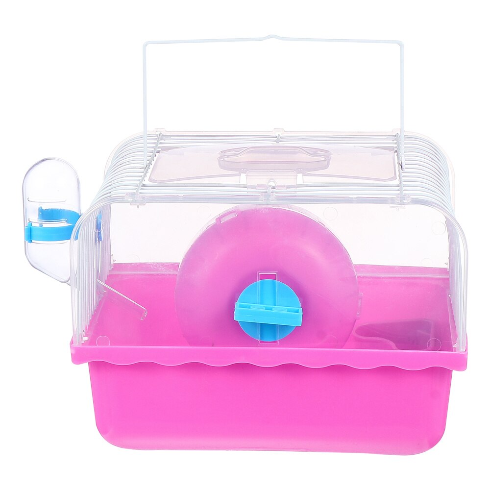 Transparent Hamster Cage Pet Nest Hamster Nest Chinchilla House with Handle