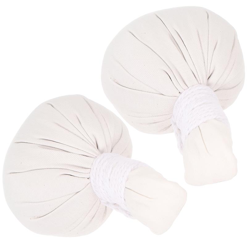 Bolsas de hierbas chinas para masaje de Spa, bolas de masaje a base de hierbas, bolsas de calentamiento, bolas de masaje tailandés, bolas de compresión de baño, 2 uds.